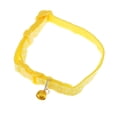 thumbnail image 4 of Esquirla Collier Ajustable pour Chiot Chaton avec Sangle et Clochette 30cm Jaune, 4 of 8