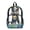Boy Reading School, variant on ZIATUBLES Clear Backpack, Heavy Duty Fabric & PVC Transparent Bookbag with Corgi Bicycle Flowers Polka Dots Print, Large Capacity See Through Backpack for School College Work Travel Security