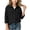 Black, variant on TKKCS Girls Boys Corduroy Shirt Jacket Loose Fit Lapel Button Down Long Sleeve Casual Shacket With Chest Pockets Khaki 8-9 Years