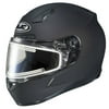HJC CL-17 Solid Snow Helmet w/Frameless Electric Shield Matte Black XXL