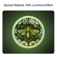 thumbnail image 2 of Bee Fluorescent Drawer Pulls with Screws - Round 4-Pack, Glow-in-the-Dark Knobs for Cabinets, Wardrobes, and Dressers, 2 of 6