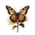 thumbnail image 3 of Realistic Butterfly Stickers, Waterproof Butterfly Sticker for Water Bottle Laptop Phone Cases Planner Skateboard Luggage Helmet Party Favor Decor, Ideal for Adults Teens Teacher Rewards, 3 of 8