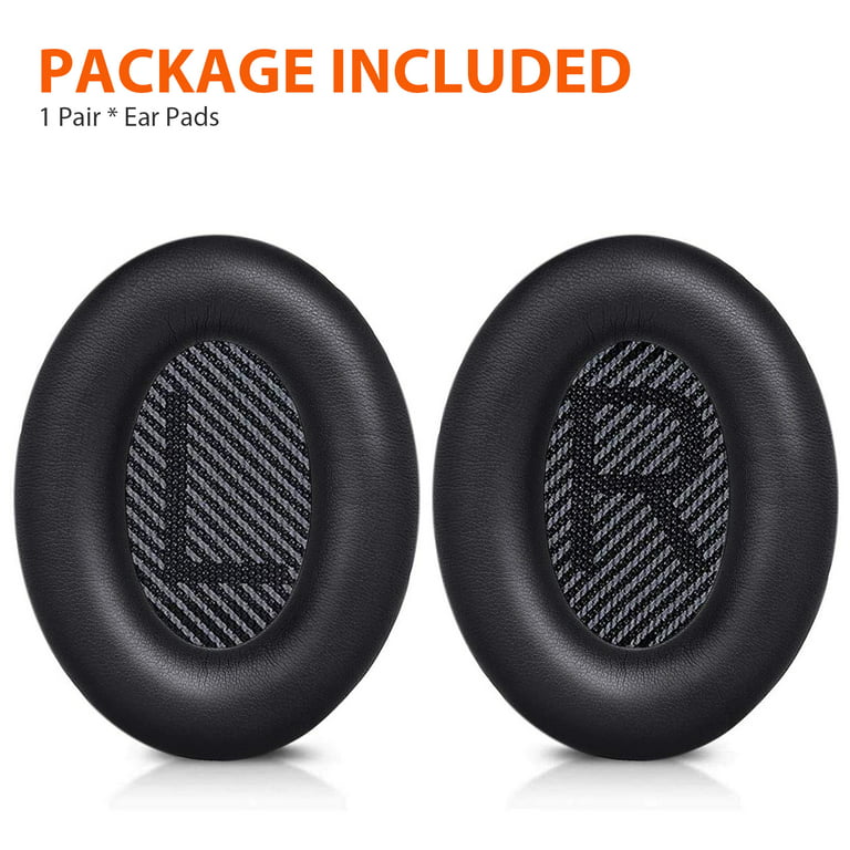 Sui katastrofe annoncere Replacement Ear Pads Fit for Boses Headphones, 2 Pcs Noise Isolation Memory  Foam Ear Cushions Cover Compatible with QuietComfort 35 (Boses QC35), Quiet  Comfort 35 II (Boses QC35 II) over-Ear Headphone - Walmart.com