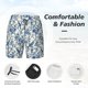 thumbnail image 3 of Fotbe Vintage Floral Birds Traje de Baño para Hombre – Shorts de Natación de Secado Rápido con Forro y Bolsillos-3X-Large, 3 of 6