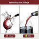 thumbnail image 2 of 50Pcs 3 Inch Silver Wine Pourer Discs Drip-proof Drop Drip Stop Pouring Pour Spout Pour Wine Thin, 2 of 3