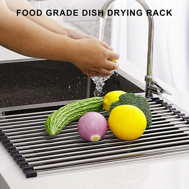Over-the-Sink Roll Up Drying Rack / Colander