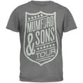 thumbnail image 1 of Mumford & Sons - Shield 2013 Tour Soft Grey T-Shirt, 1 of 1