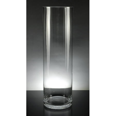 Tall Clear Glass 20 inch Cylinder Vases 6x20 - Walmart.com