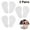 Transparent, variant on Plantar Fasciitis Arch Support Shoe Insoles 3 Pairs, Thicken Gel Arch Pads for Flat Feet - Self-Adhesive Arch Cushions Inserts for Men and Women
