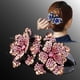 thumbnail image 3 of Pinza para el pelo con diamantes de imitación para mujeres y niñas, horquillas de cristal elegantes, accesorios para el cabello largo y grueso elegante, 3 of 8