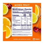 Pedialyte Electrolyte Drink, For Kids & Adults, Mixed Fruit, 1 Liter, Pack of 8