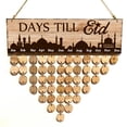 thumbnail image 2 of Bearachild Lasser Bairam calendario de estilo musulmán recordatorio de colgante decoración de pared tablero de decoraciones DIY suministros Decoración del hogar JM01085 Bearachild HA011598-01, 2 of 6