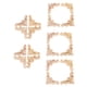 thumbnail image 1 of 20 piezas talladas sin pintar, muebles de madera europea, esquina de ventana, apliques de madera, figuritas de madera Orn, 1 of 3