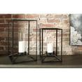thumbnail image 2 of Signature Design by Ashley Casual Dimtrois Lantern (Set of 2)  Black, 2 of 2