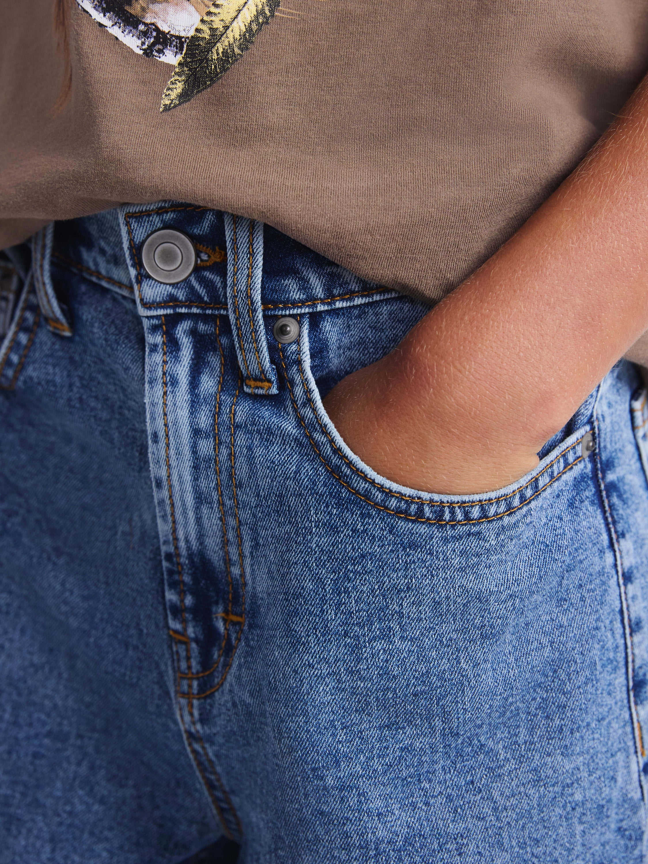 Weekend Academy Boys Baggy Denim Jeans, Sizes 4-18