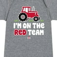 thumbnail image 3 of International Harvester - I'm On The Red Team - Infant Baby One Piece, 3 of 6