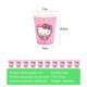 thumbnail image 4 of Suministros para fiestas de niñas con temática de Hello Kitty, vasos de papel, platos, manteles, pancartas para fiestas de cumpleaños infantiles, decoración para bodas, globos, 4 of 5