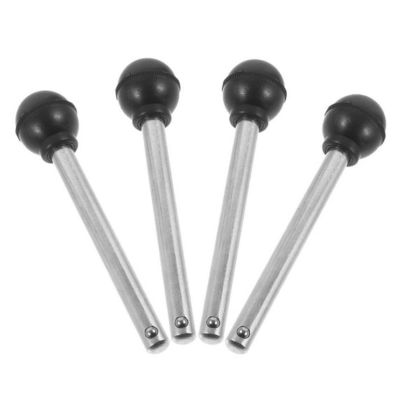 Raindrops 4pcs Weight Stack Pin Universal Magnetic Weight Pin Strength Training Equipment for Commercial Gym or Home Gym Health Club Gym Accessories Black