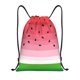 thumbnail image 1 of Fotbe Watermelon Bolsa Mochila con Cordón Estampada, Bolsa de Gimnasio Deportiva, Bolsa Cinch, Bolsa con Cordón para Hombres y Mujeres-Medium, 1 of 6