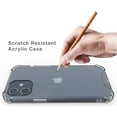 thumbnail image 5 of Clear [Aquaflex] Transparent Case Flexible TPU [Shock Absorbing] Cover for Apple iPhone 12 Mini (5.4"), 5 of 7