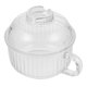 thumbnail image 1 of Cuenco de sopa para el hogar, cuenco de vapor para fideos, uso diario, cuenco para guisado de cocina, suministros para el hogar con tapa, 1 of 7