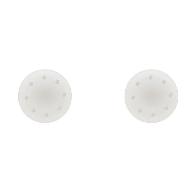 Lot de 2 Capuchons de Joystick en Silicone pour Manette de Jeu Accessoires de Contrôleur Pièces de Remplacement Remplacement pour Xbox One Transparent