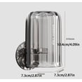 thumbnail image 4 of Toothbrush Holder for Bathroom Wall Mounted Toothpaste Storage Rack with Mouthwash Cups Punch-Free Electric Toothbrush Stand for Home Decor, Pink, 4 of 4