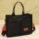thumbnail image 1 of Bolso de mano de lona para mujer, Bolso cruzado Retro de gran capacidad, Bolso de moda para mujer, 1 of 6