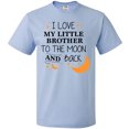 thumbnail image 3 of Inktastic I Love My Little Brother to the Moon and Back T-Shirt, 3 of 5