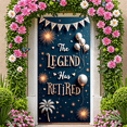 thumbnail image 5 of Decorative Design Retirement Banner Festive Elements Celebration Banner Silver Balloons Party Decoration The Legend for Retirement Party Indoor Decoration Festive Celebration, 5 of 9