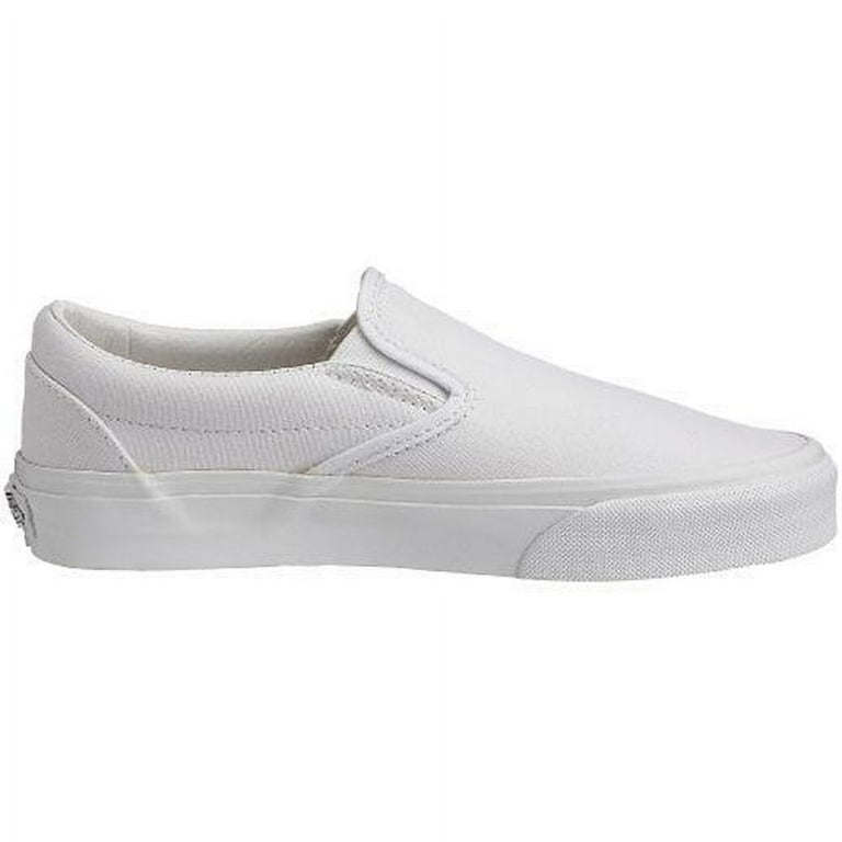 Vans Classic Slip-On Shoes (Low Tide/True White) - 6.0 Boys/7.5 Women