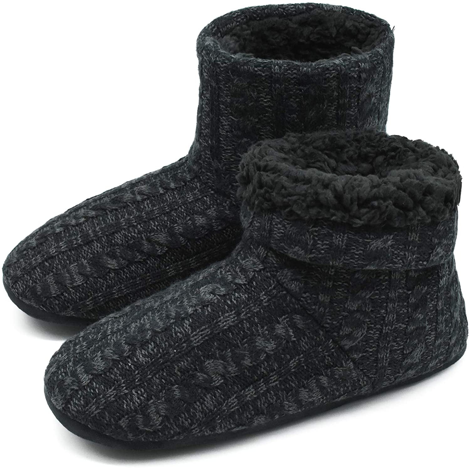 Men\\\\u2019s-Slipper-Boots-Winter-Fleece 