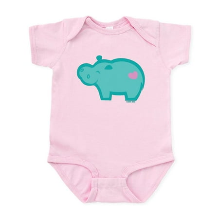 

CafePress - Hippo Infant Bodysuit - Baby Light Bodysuit Size Newborn - 24 Months