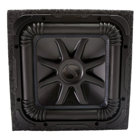 Kicker L7S12 Solo-Baric Car Audio Subwoofer and Sealed Sub Enclosure