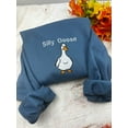 thumbnail image 4 of Silly Goose Embroidered sweatshirt, 4 of 5