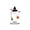 A002- Style B, variant on Cute Ghost Halloween Card Season Greeting Card with Witch Hat Broom Jack O Lantern Bucket Design for Trick Or Treat Fall Holiday Celebration 5 X 7 Inch Single Pack