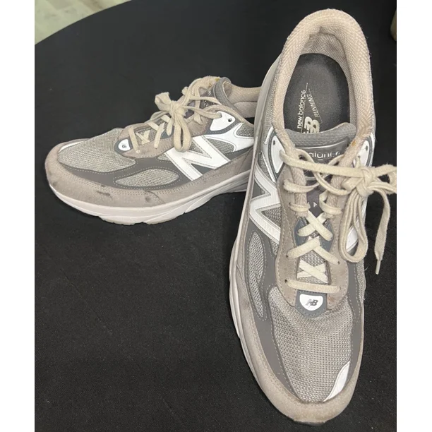 New Balance 990 V Gray Men's Size 15 2A USA Running Sneakers Shoes