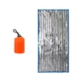 thumbnail image 2 of 82" X 36" Lightweight Emergency Bivvy Sleeping Bag, Waterproof & Windproof Thermal Survival Sack With Compact Carrying Pouch, Pack Of 1, For Outdoor Hiking, Camping, Backpacking &, 2 of 3