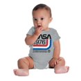 thumbnail image 6 of Classic America NASA 1976 Worm Logo Romper Boys or Girls Infant Baby Brisco Brands 12M, 6 of 7