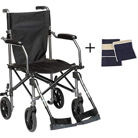 Transport Wheelchair Lightweight Folding Lightweight Transport