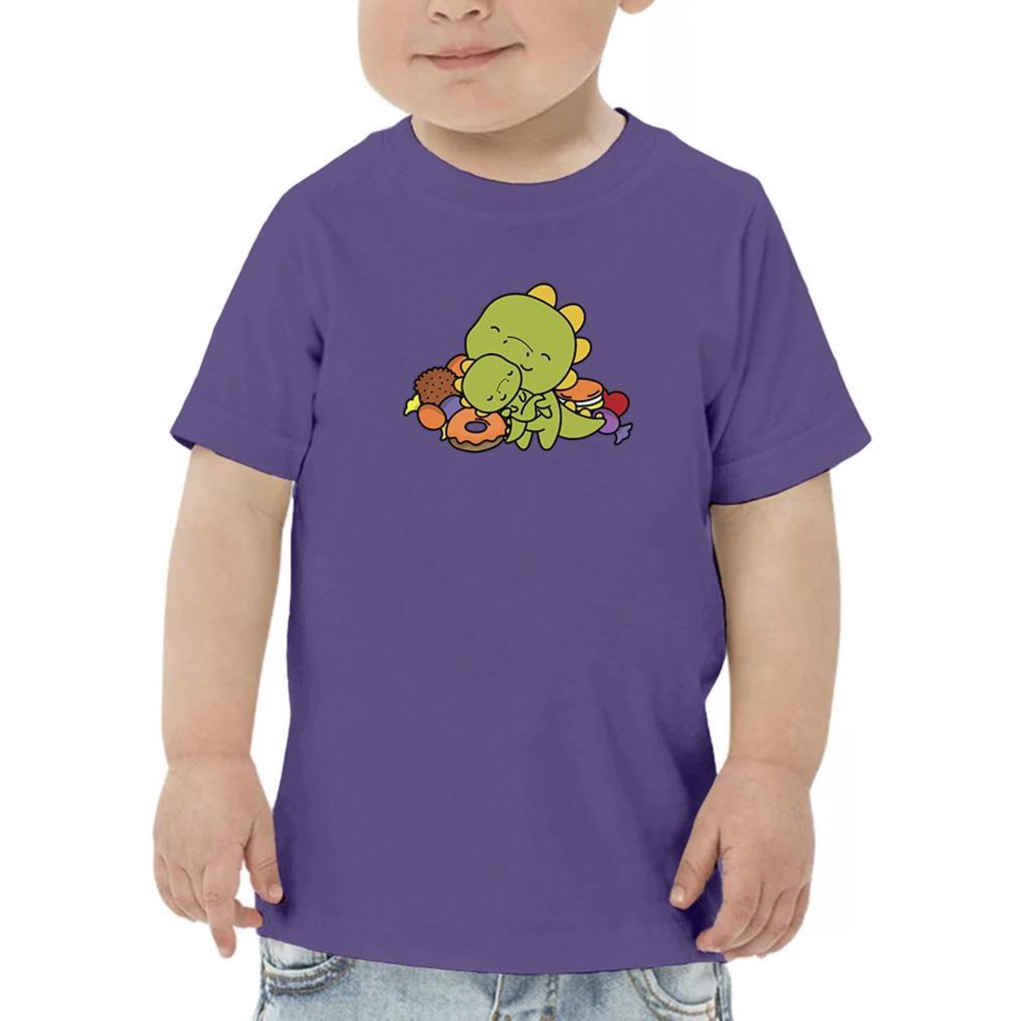 Cute Halloween Dino Family T-Shirt Toddler -Image by Shutterstock 3 Toddler