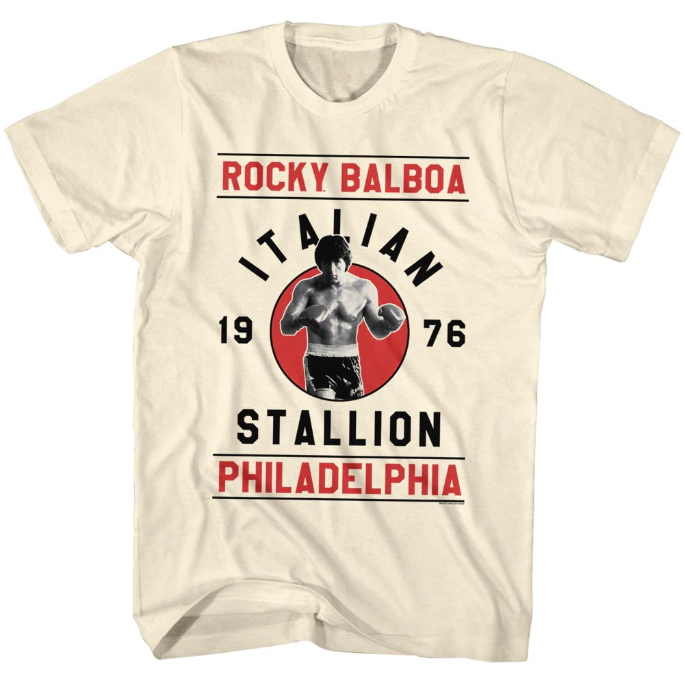 Rocky Balboa Running Philadephia Steps Men's T Shirt Boxing Legend Champion 