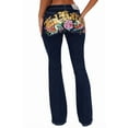thumbnail image 2 of Ed Hardy Butterflies Bootcut Jeans - WEHD8800-2 (Y2K Medium, S), 2 of 3
