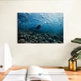 thumbnail image 3 of Elephant Stock Scuba Diver Wall Art - Horizontal Canvas Wall Art - Living Room Wall Decor - Hobbies And Lifestyle Canvas - Teal And Blue Decor - 12" x 8", 3 of 8