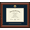 Navy, variant on University of Wisconsin-Stout Diploma Frame, Document Size 10" x 8"