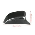 thumbnail image 5 of For 14-2022 Infiniti Q50 Q60 Real Carbon Fiber Rear View Side Mirror Cover Cap S, 5 of 7