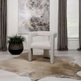 thumbnail image 2 of Petra Boucle Upholstered Accent Side Chair Black, 2 of 5