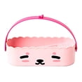 thumbnail image 4 of Cuenco Limpiador de brochas de maquillaje jinwen rosa estampado de animales, 4 of 8