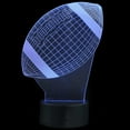 thumbnail image 1 of FOMIYES 3D De Acrílico Negro Con LED Para Ambiente Y, 1 of 8