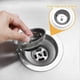 thumbnail image 3 of Kitchen Sink Drain Strainer Press Stopper Anti-clogging Quick Drainage Universal Stainless Steel Sink Drain Filter Catcher Basket Cover Jikaix-2025, 3 of 5